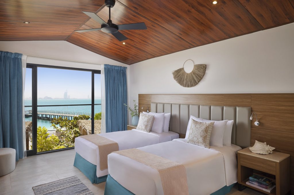 Anantara_World Islands_Dubai_Resort_Guest_Room_Ocean_View_Room_Bedroom_Twin_Beds_1