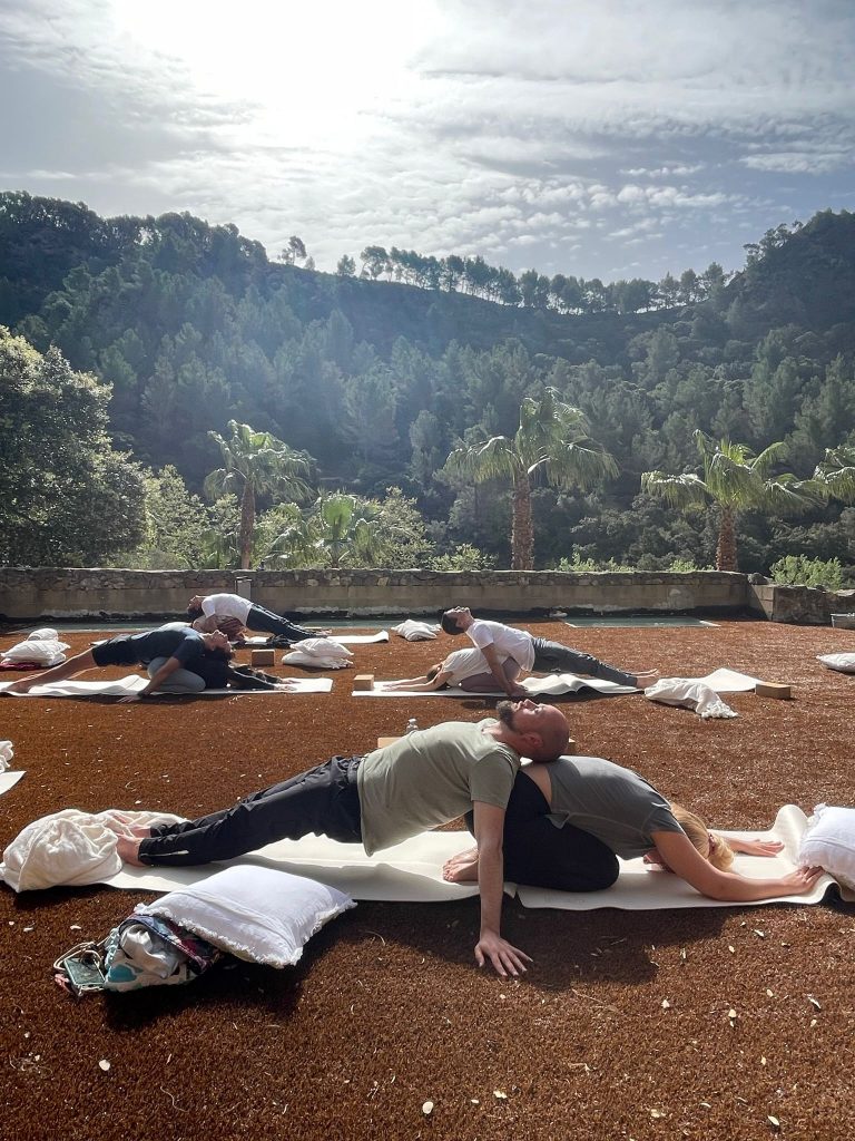 Yoga Group Retreat Ratxo