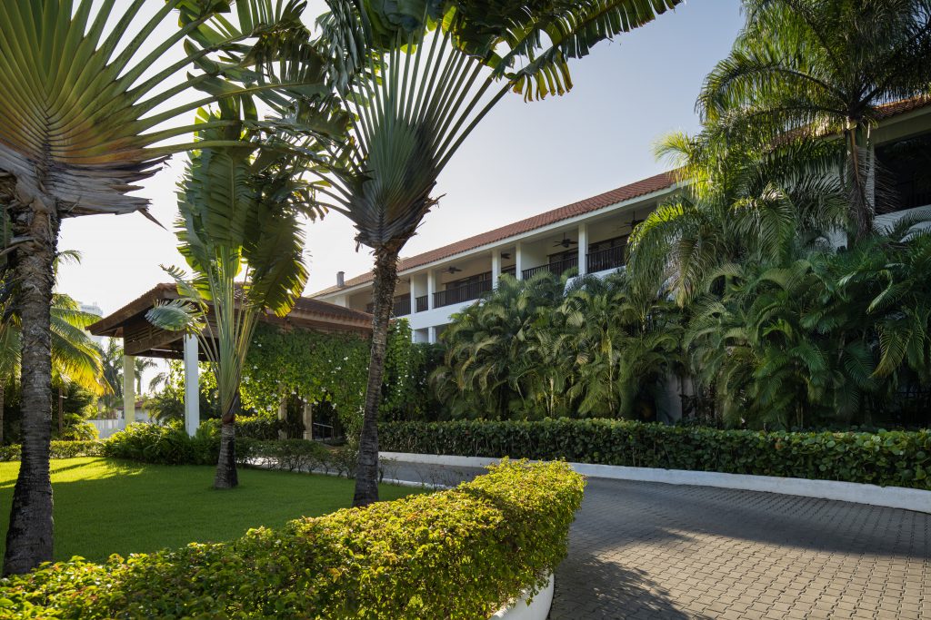 Hotel entrance